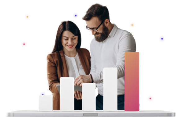 imagen personas en grafico